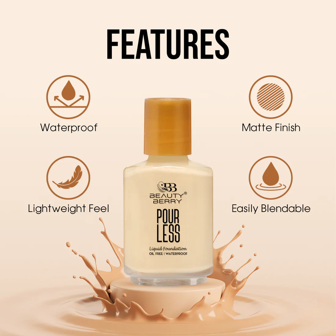 Beauty Berry Pore Less Foundation