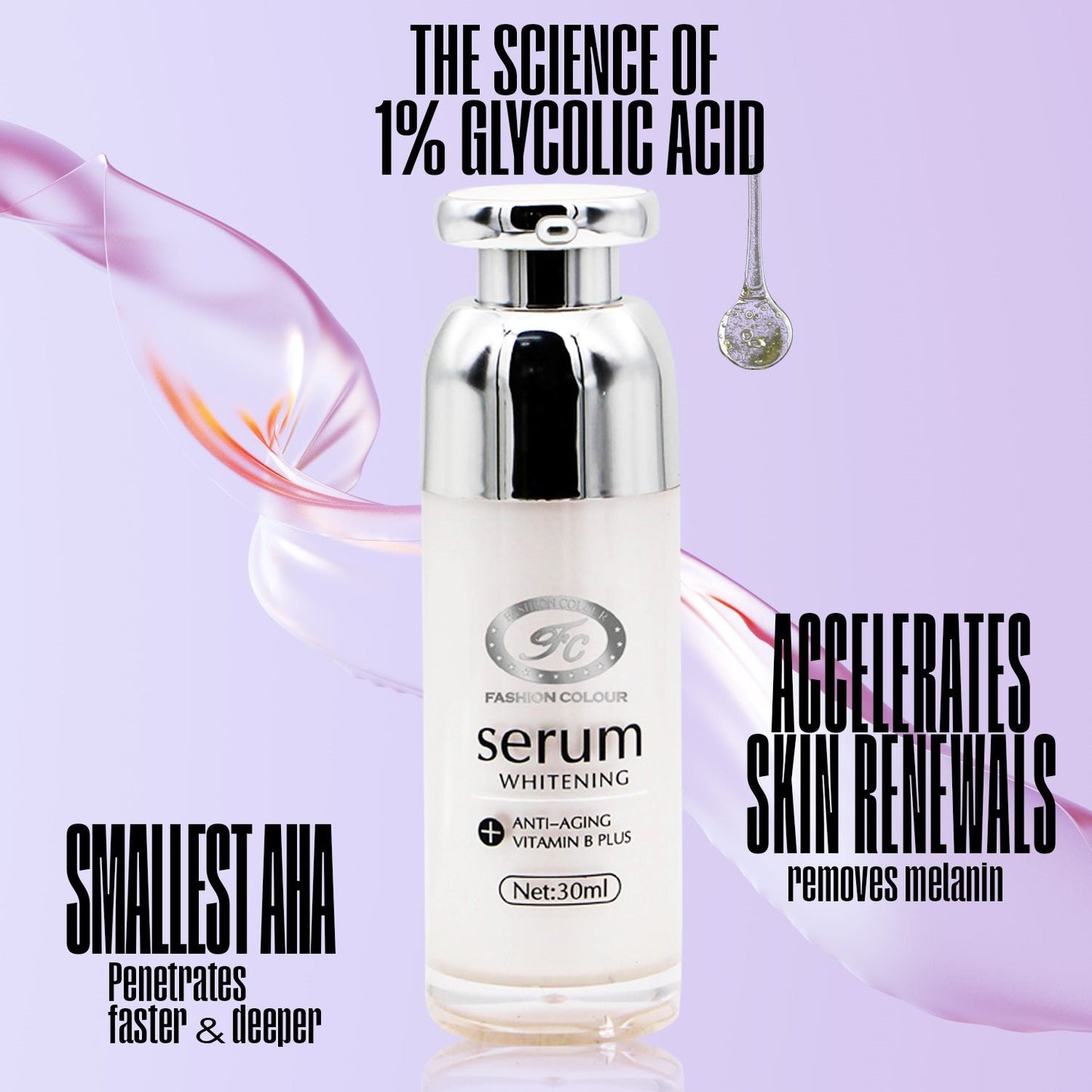 Fashion Colour Serum Whitening Anti-Aging