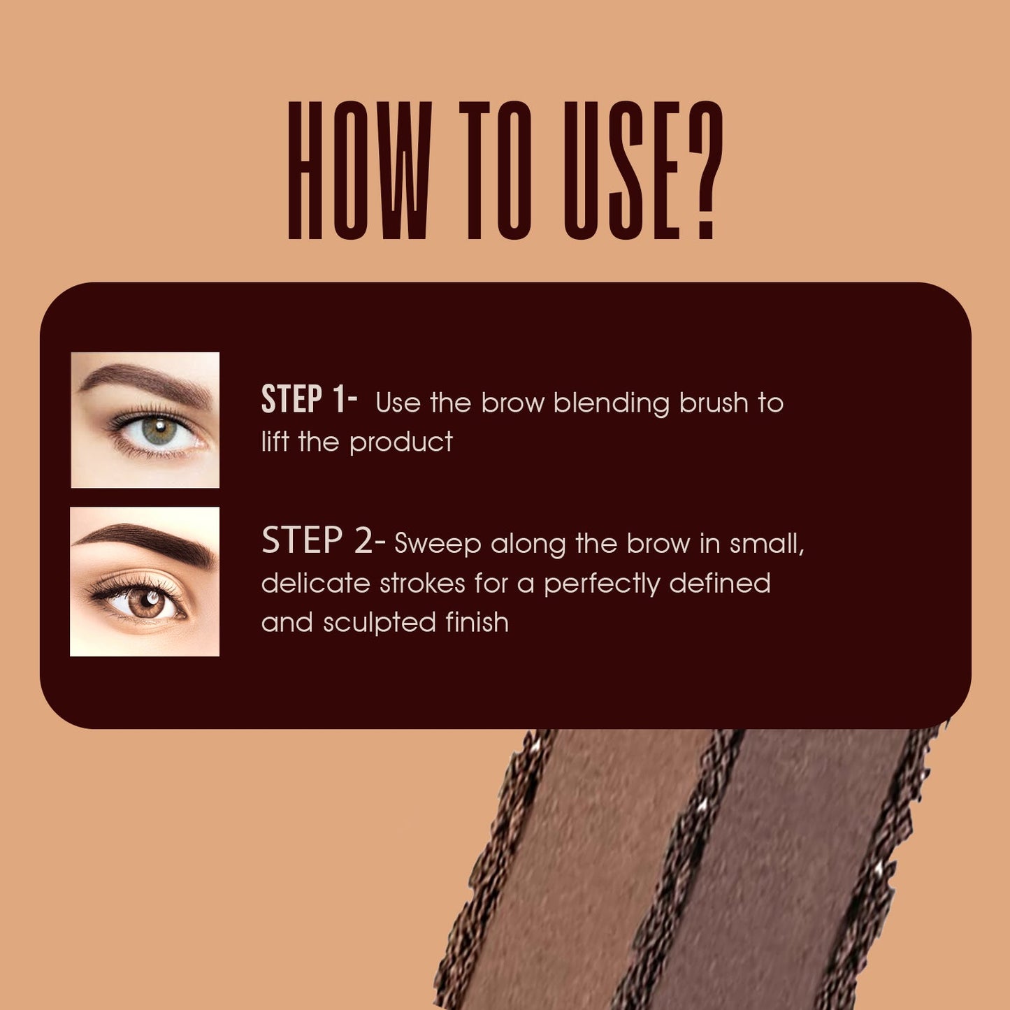 Fashion Colour Dual Eyebrow Powder