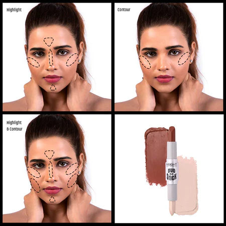 INSIGHT Duo Stick Conceal Contour + Highlighter