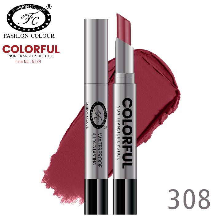 Colorful Non Transfer Lipstick, 2g