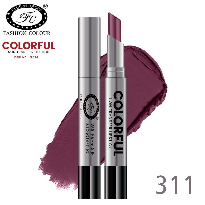 Colorful Non Transfer Lipstick, 2g