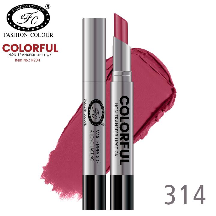 Colorful Non Transfer Lipstick, 2g