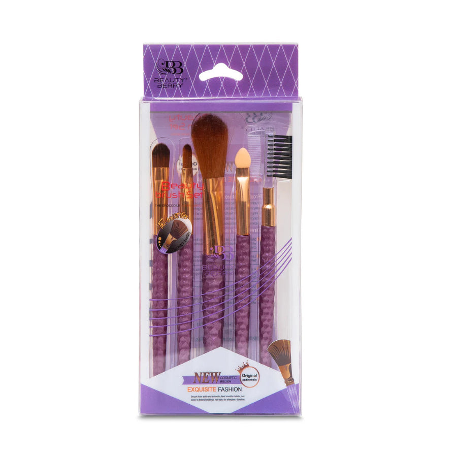 Beauty Berry Brush Set For 5