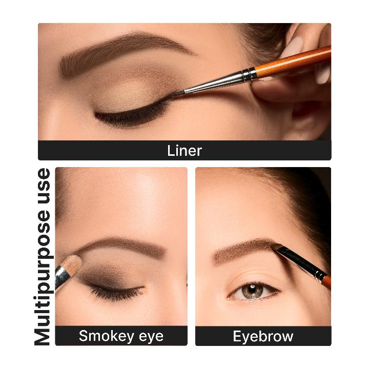 Fashion Colour 2 In 1 Waterproof Gel Kajal 24Hrs Lasting Drama