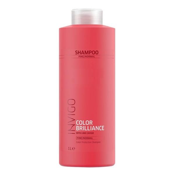 WELLA Professionals 1 Litre || INViGO Shampoo Big 1 Ltr -1000 ML Pack (Large, Color Colour - Brilliance - Protect - B)