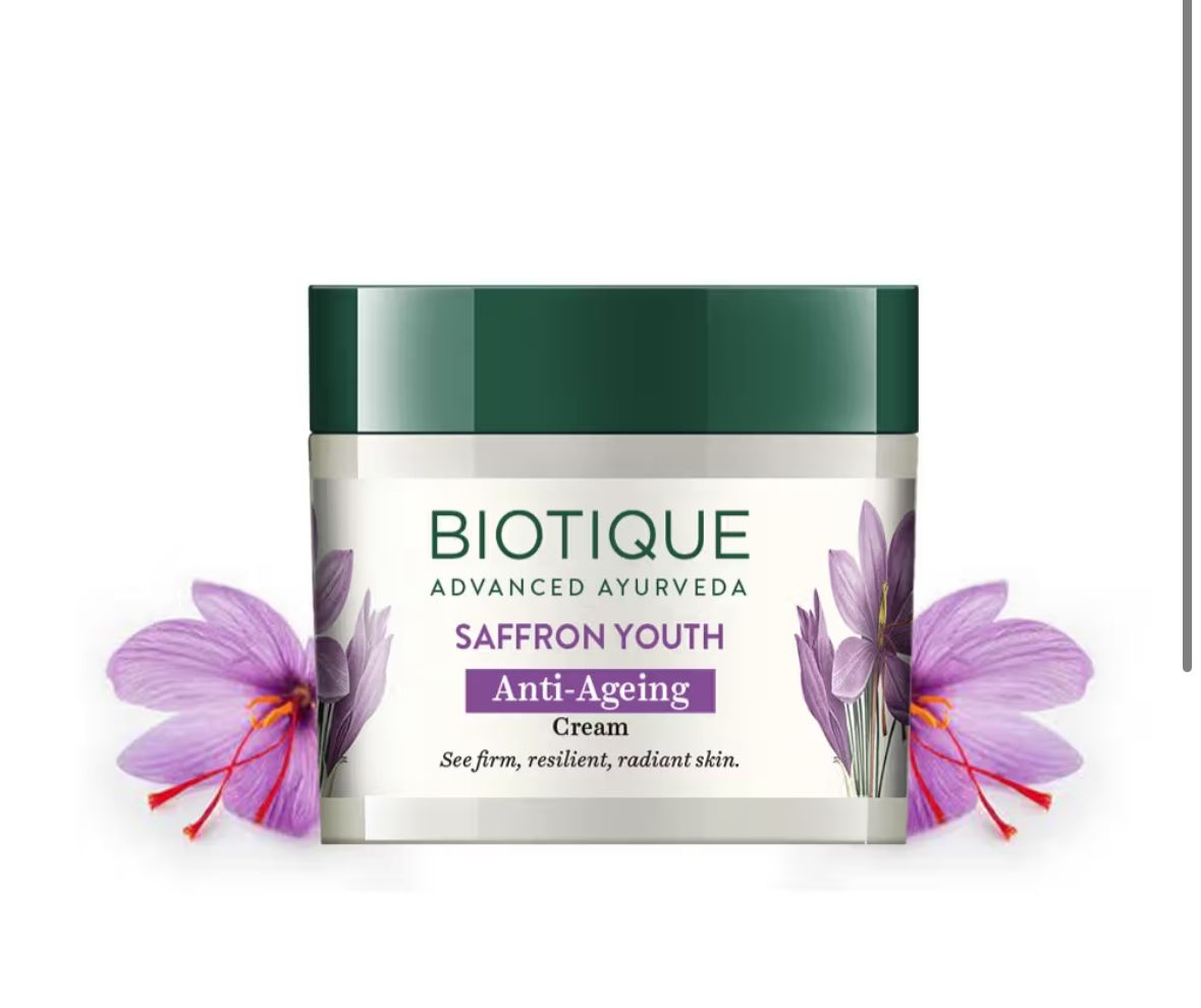 BIOTIQUE Saffron youth anti-ageing cream