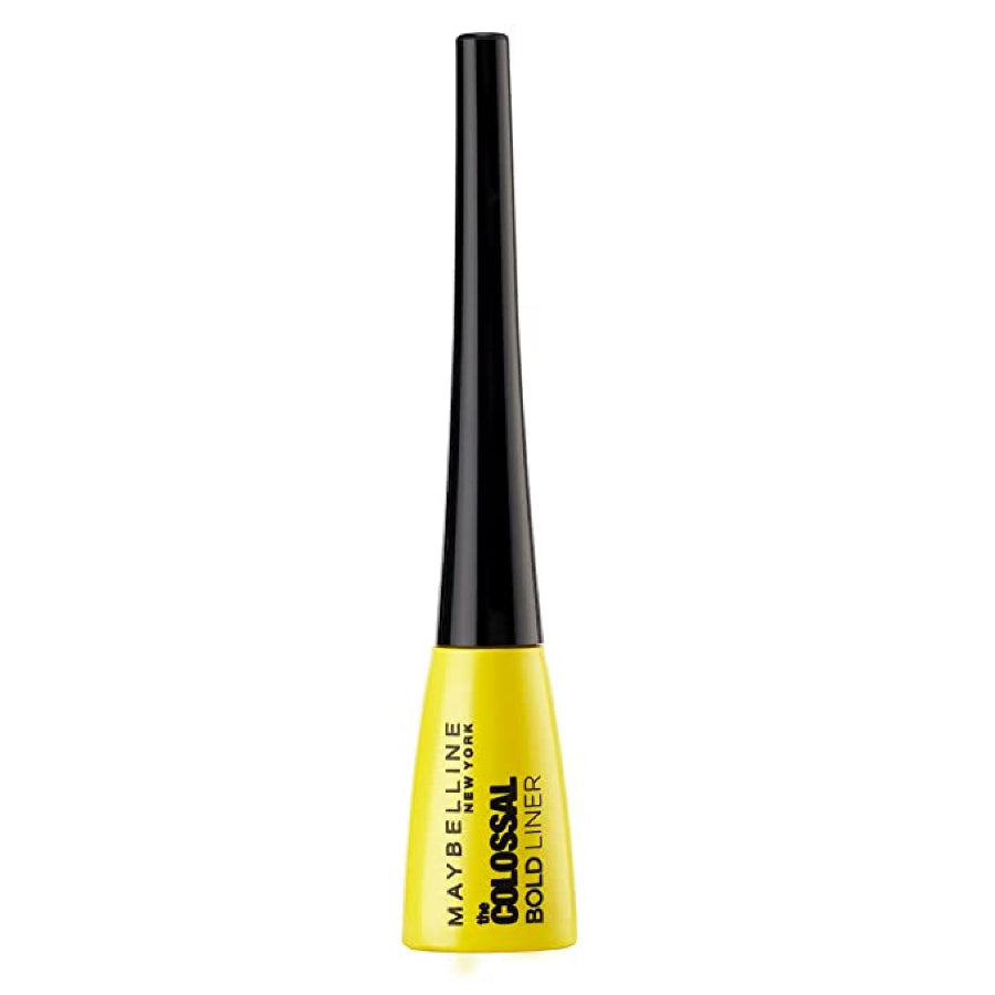 Maybelline New York Colossal Bold Pencil Eyeliner, Black, 3Ml, Matte Finish