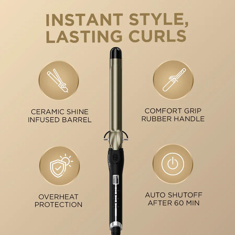 Ikonic Curling Tong Black