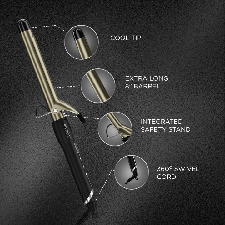 Ikonic Curling Tong Black