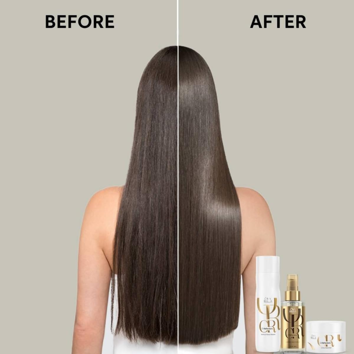 Wella Professionals Oil Reflections Luminous Smoothening Hair Oil | 100 ml | Non-Sticky Hair Treatment | Avocado & Macadamia Seed Oils | For a Glossy Hair Shine