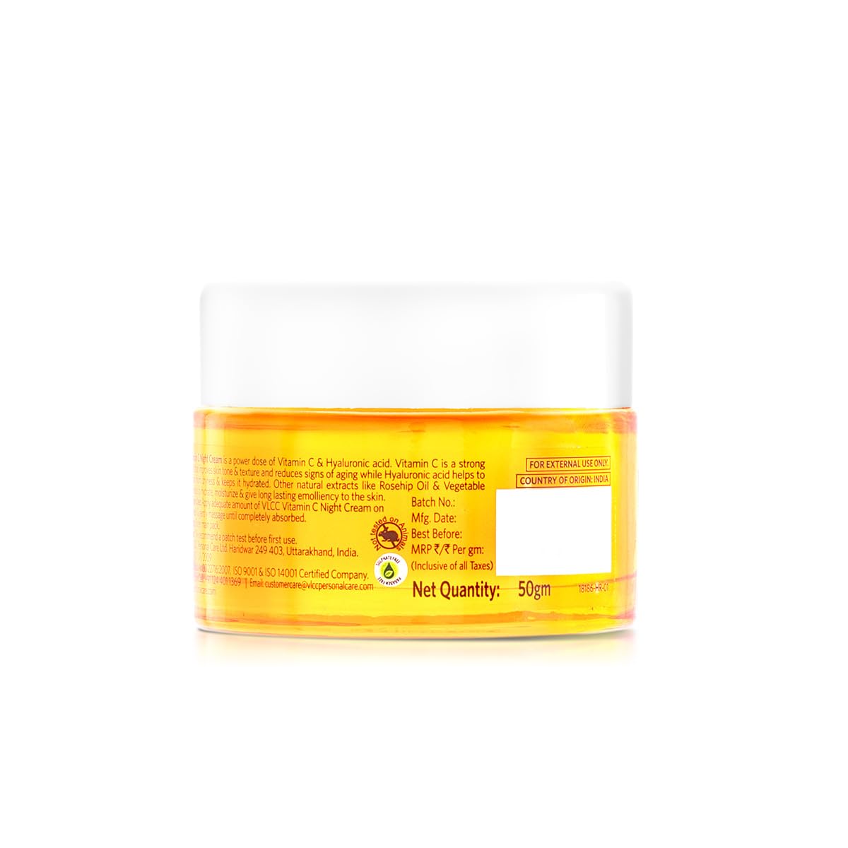 VLCC Vitamin C Day Cream SPF 30-50g - Protects, Boost Collagen, and Brightens Skin | With 15% Vitamin C, Vitamin E, Green Tea, and Mulberry Extracts.