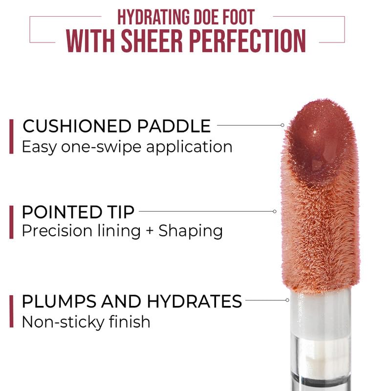 Insight Cosmetics Hydrating Gloss|Highly Pigmented|Glossy Texture |Long Lasting |Dramatic Color |Keeps Lips Hydrating,3.5gm