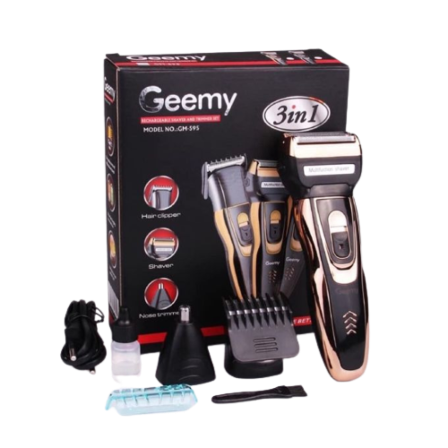Geemy 3 in 1 set | Trimmer & Shaver Set
