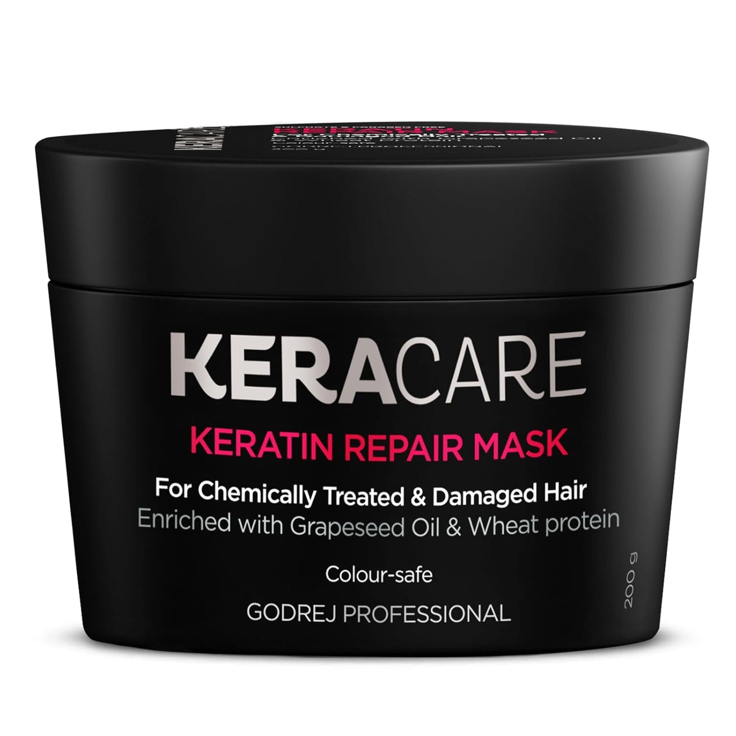 Godrej Professional Keracare Repair Mask (200G) | For Chemically Treated Hair | With Grapeseed Oil & Wheat Protein,1 Count