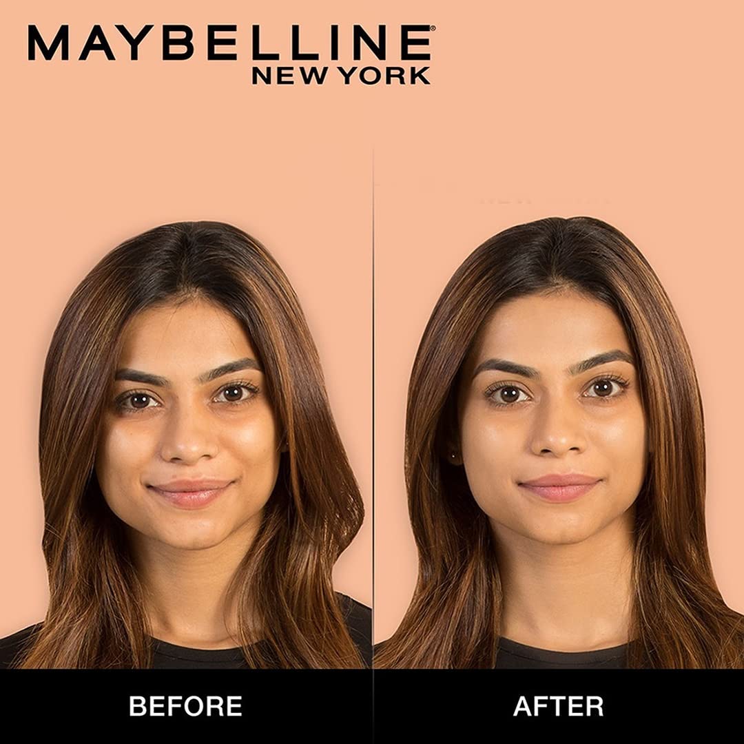 Maybelline New York Liquid Foundation, Matte & Poreless, Full Coverage Blendable Normal to Oily Skin, Fit Me
