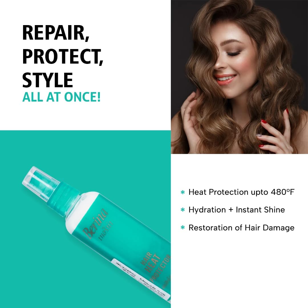 Berina Heat Protector, Unscented, 230 gram