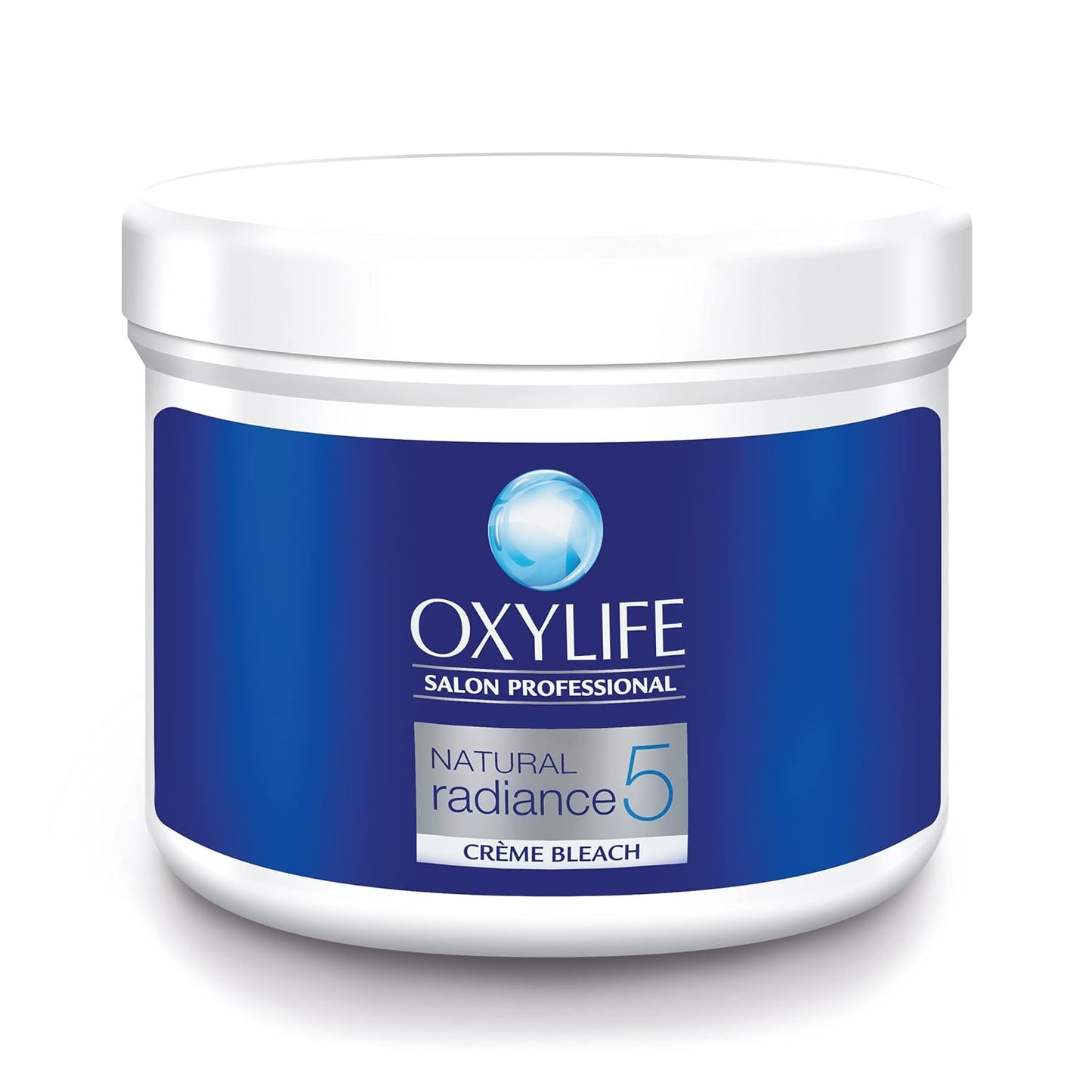 Oxylife Salon Professional Natural Radiance 5 Crème Bleach, 310g (x2 Gulabari Rose Water, 59ml) With Oxysphere Technology For Radiant & Even Skin Tone, Vitamin E & Glycerine, Fights 5 Skin Problems