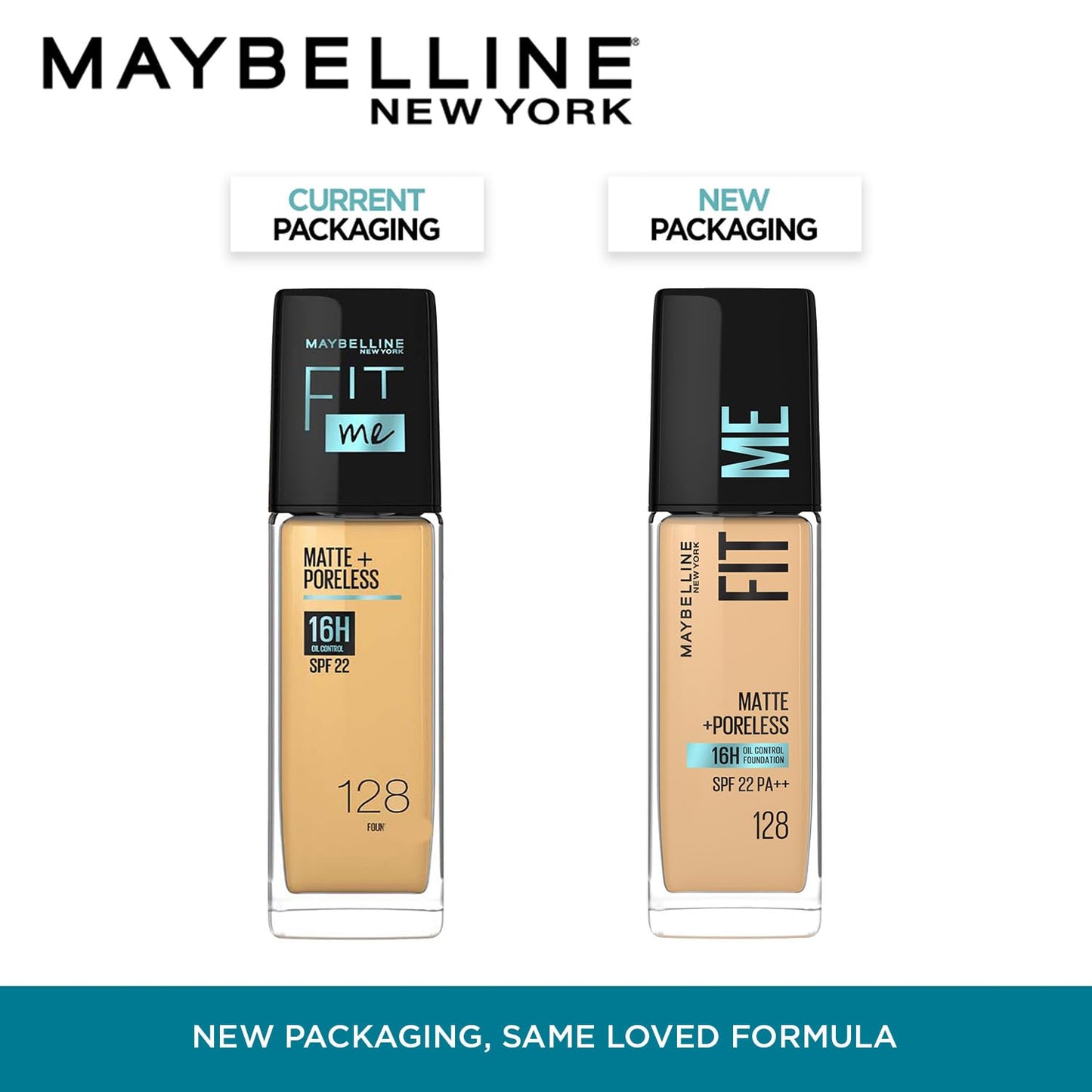 Maybelline New York Fit Me Matte+Poreless Liquid Foundation Medium Coverage For Oily Skin