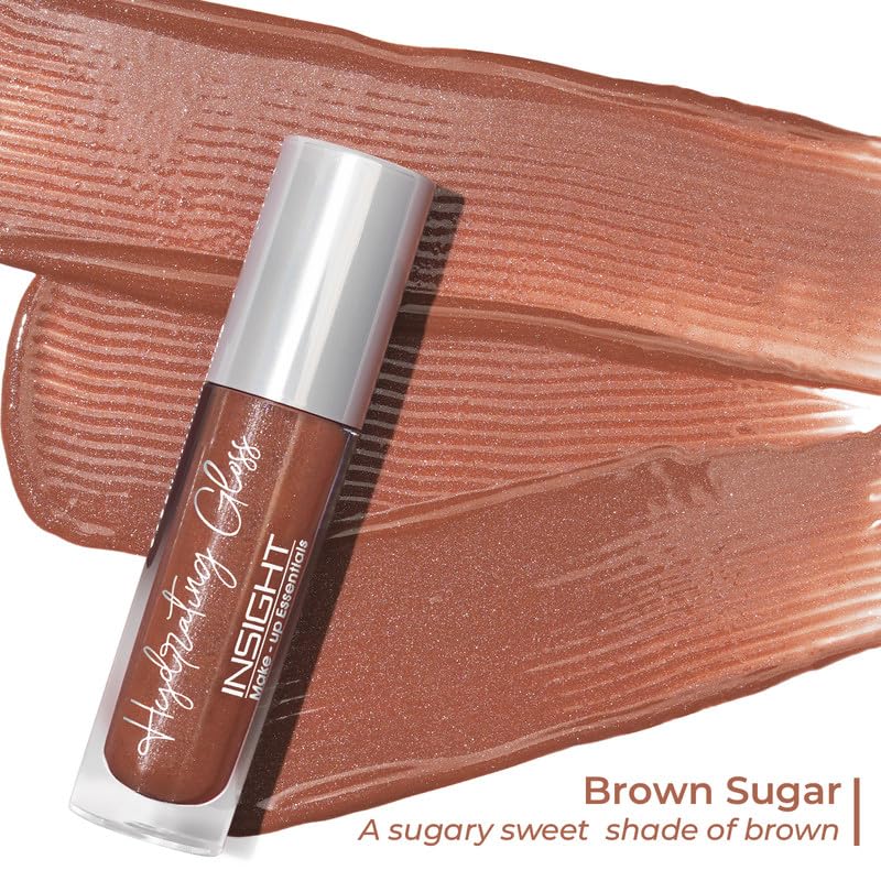 Insight Cosmetics Hydrating Gloss|Highly Pigmented|Glossy Texture |Long Lasting |Dramatic Color |Keeps Lips Hydrating,3.5gm