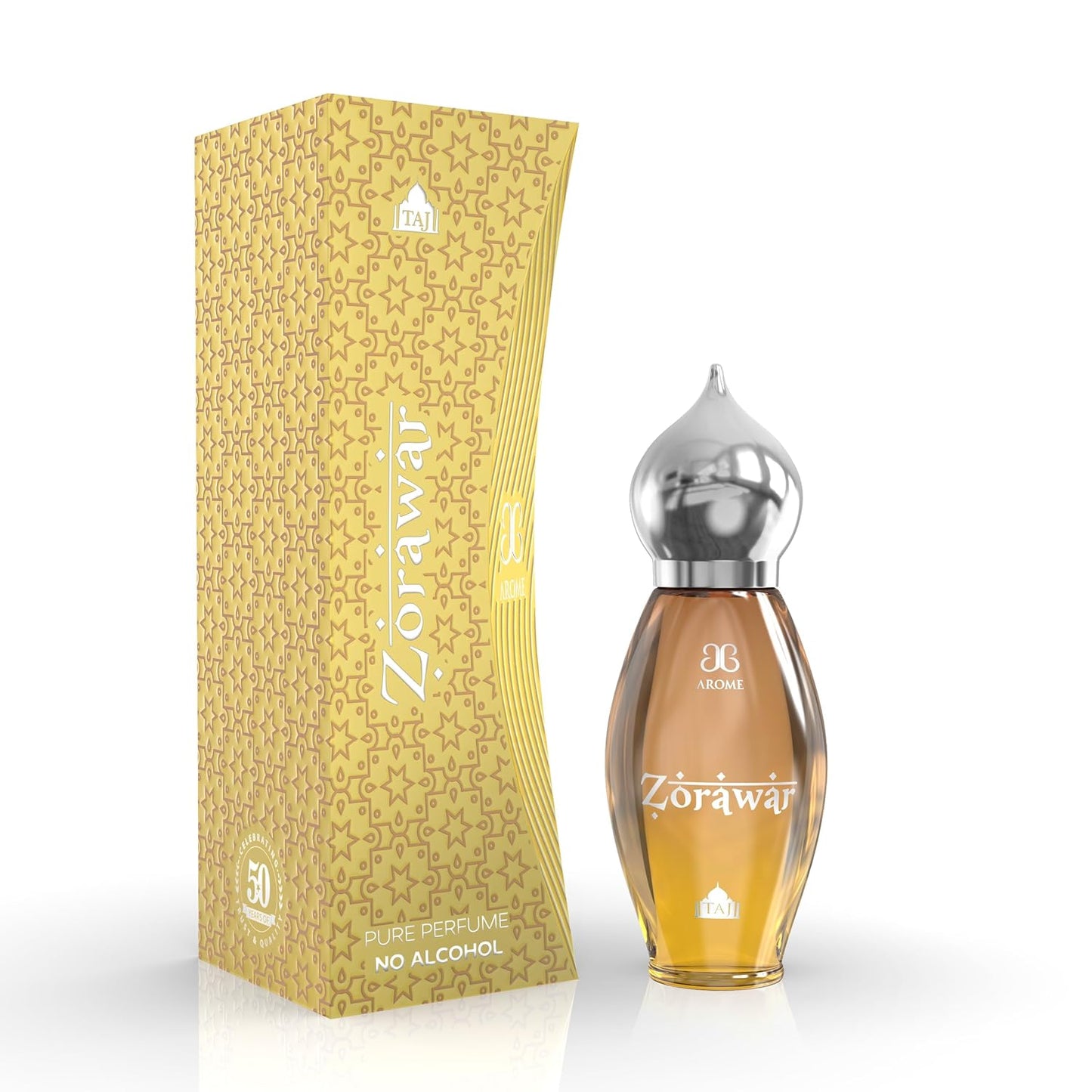 Arome Amir Arabic Attar Perfume For Men Women I Non Alcoholic Roll On Attar I Usable For Gift I Pocket Scent I 9ml