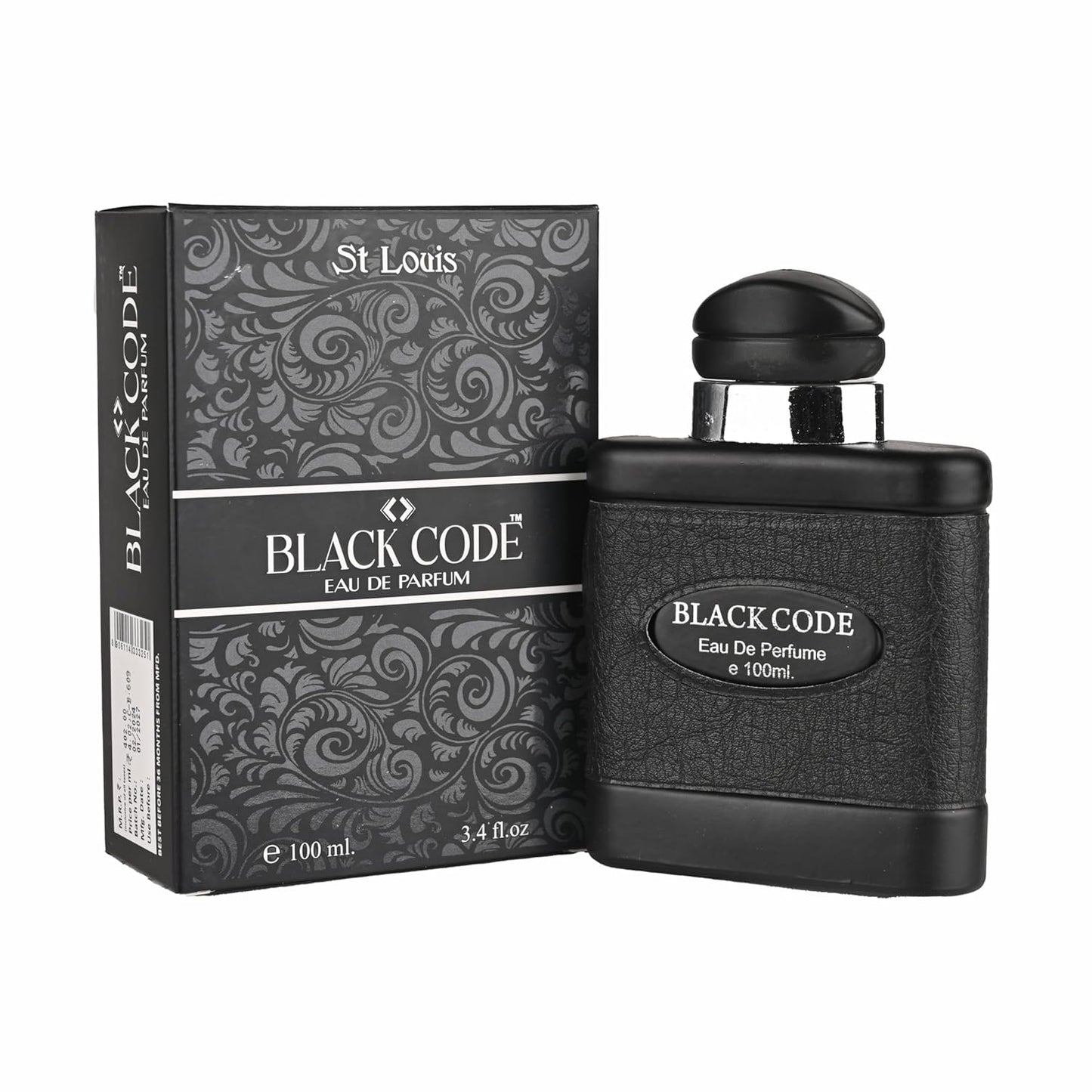 St. Louis BLACK CODE PERFUME Eau de Parfum - 100 ml  (For Men & Women)