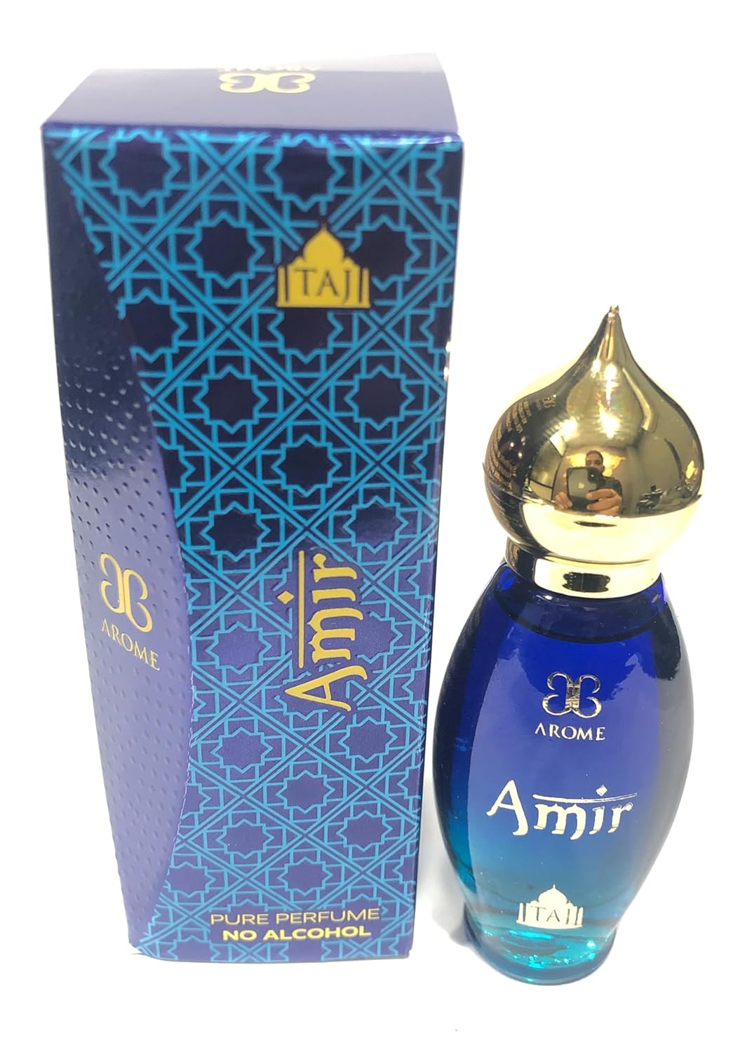 Arome Amir Arabic Attar Perfume For Men Women I Non Alcoholic Roll On Attar I Usable For Gift I Pocket Scent I 9ml