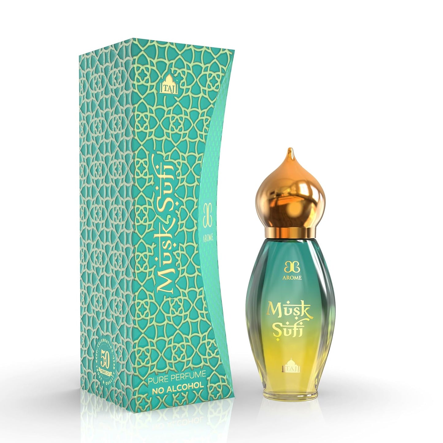 Arome Amir Arabic Attar Perfume For Men Women I Non Alcoholic Roll On Attar I Usable For Gift I Pocket Scent I 9ml