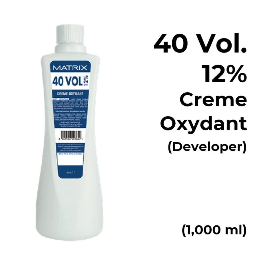 Matrix Cream Developer 12% 40 Vol Developer 1000ml