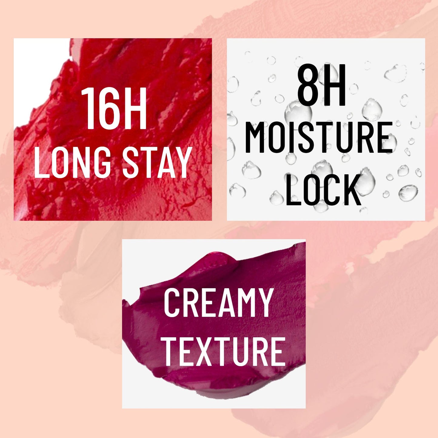 Colorful Non Transfer Lipstick, 2g