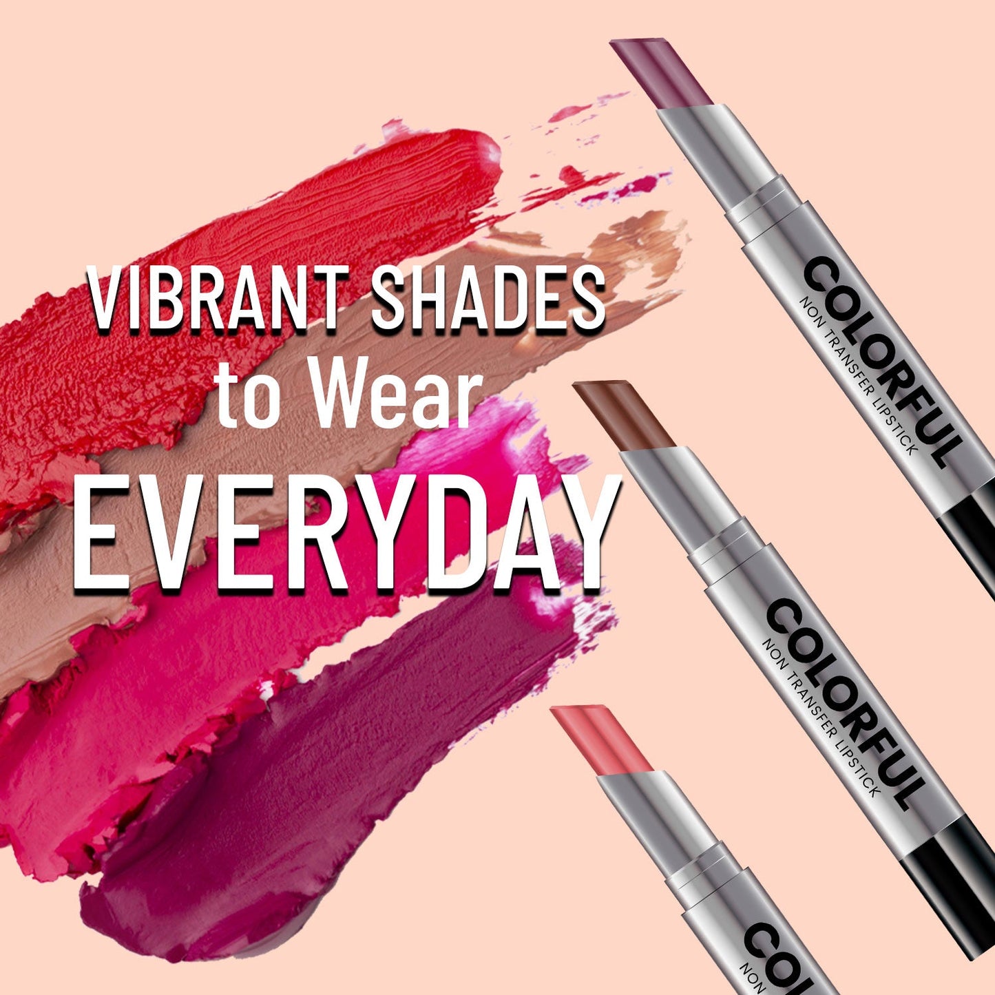 Colorful Non Transfer Lipstick, 2g