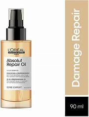 L'OREAL PROFESSIONNEL PARIS Absolut Repair Oil 10-In-1 Multi-Benefit Leave-In Hair Serum, Serie Expert, 90Ml & L'Oréal Professionnel Absolut Repair Hair Mask, Serie Expert, 250Gm