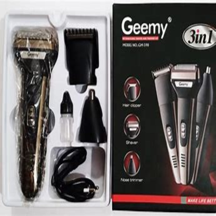 Geemy 3 in 1 set | Trimmer & Shaver Set