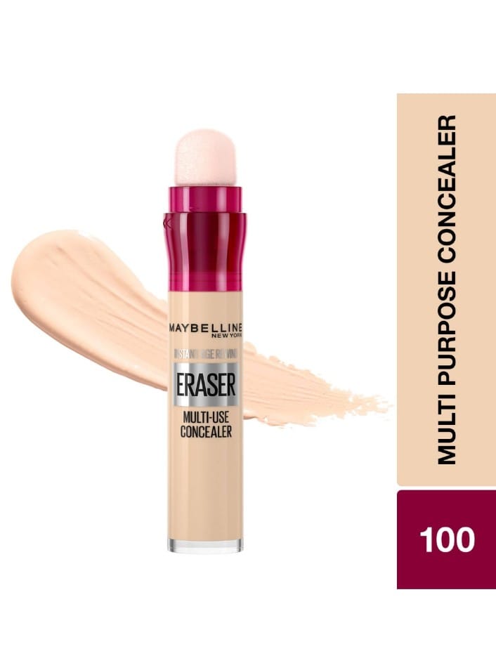 Maybelline New York Instant Age Rewind Concealer, Medium, 6G - Luminous, Natural, Cushion