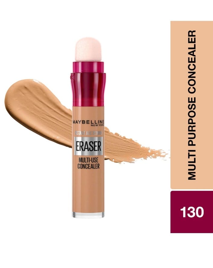 Maybelline New York Instant Age Rewind Concealer, Medium, 6G - Luminous, Natural, Cushion