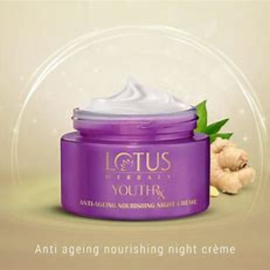 Lotus Herbals YouthRx Anti-Ageing Nourishing Night Creme (50gm)