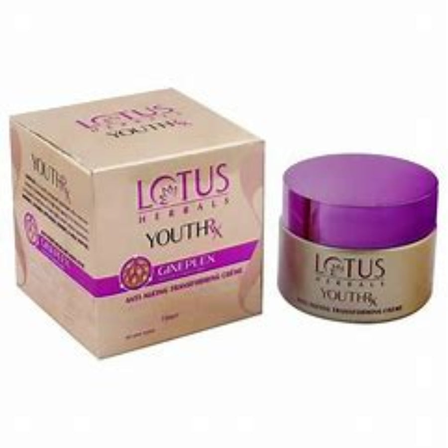 Lotus Herbals Youthrx Gineplex Youth Compound Anti-Ageing Transforming Creme 50 g