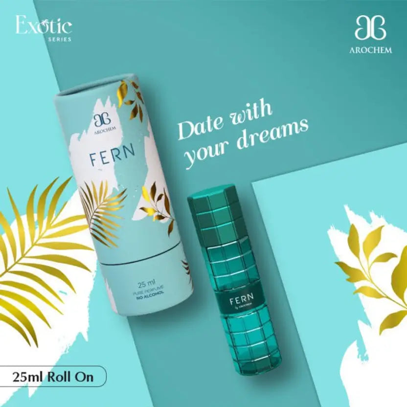 AROCHEM 25 ML PURE PERFUME, NO ALCOHOL UNISEX PERFUME ROLL ON