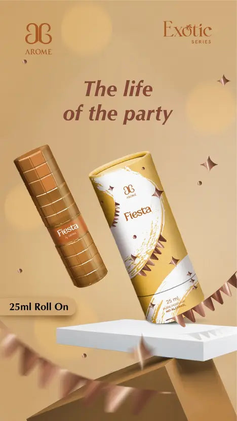 AROCHEM 25 ML PURE PERFUME, NO ALCOHOL UNISEX PERFUME ROLL ON