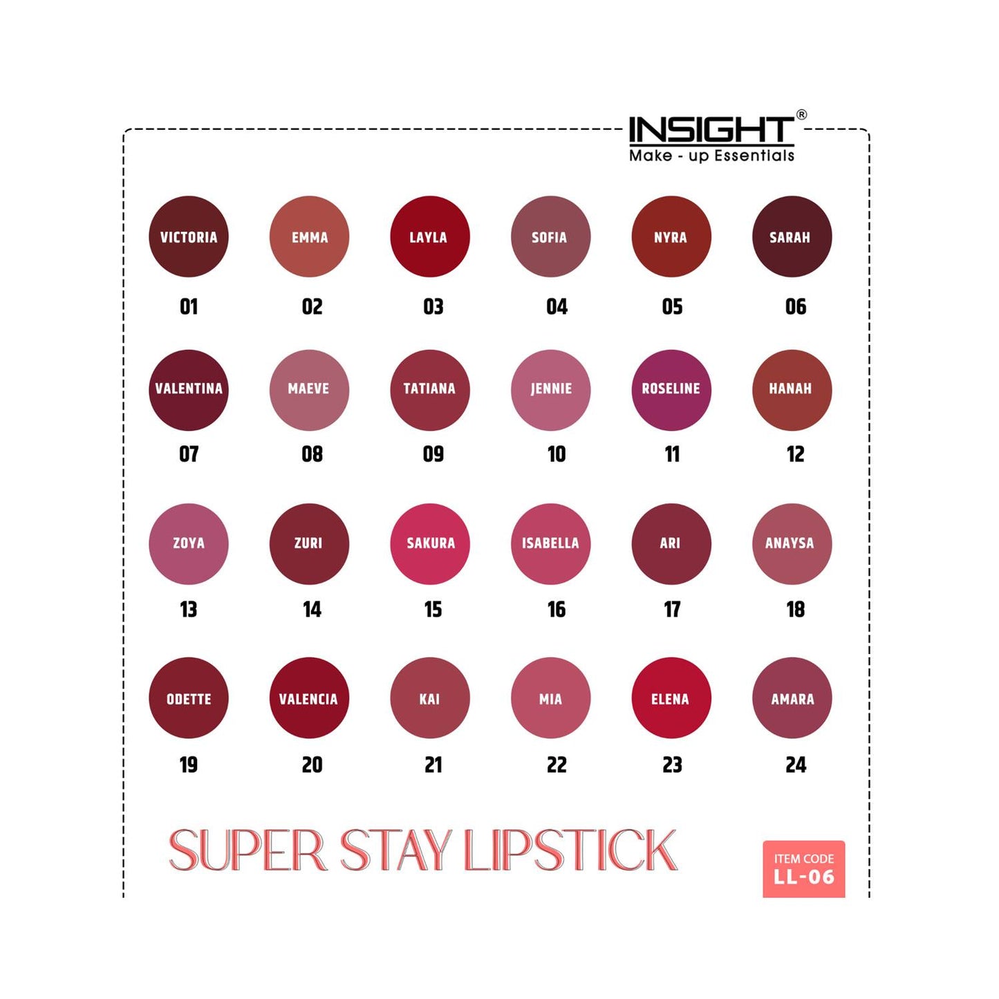 INSIGHT Cosmetics Super Stay Lipstick