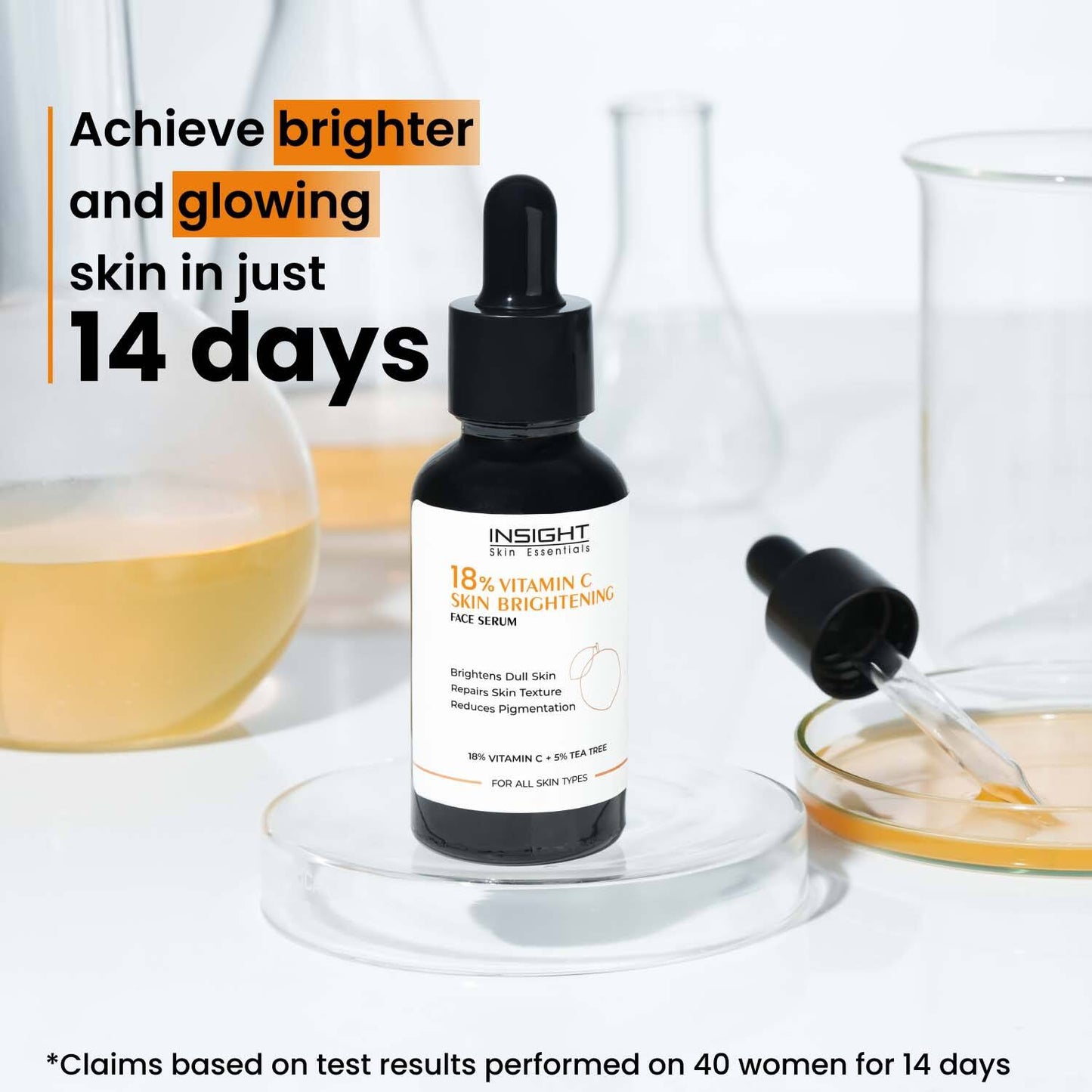 Insight Cosmetics 18% Vitamin C Skin Brightening Face Serum