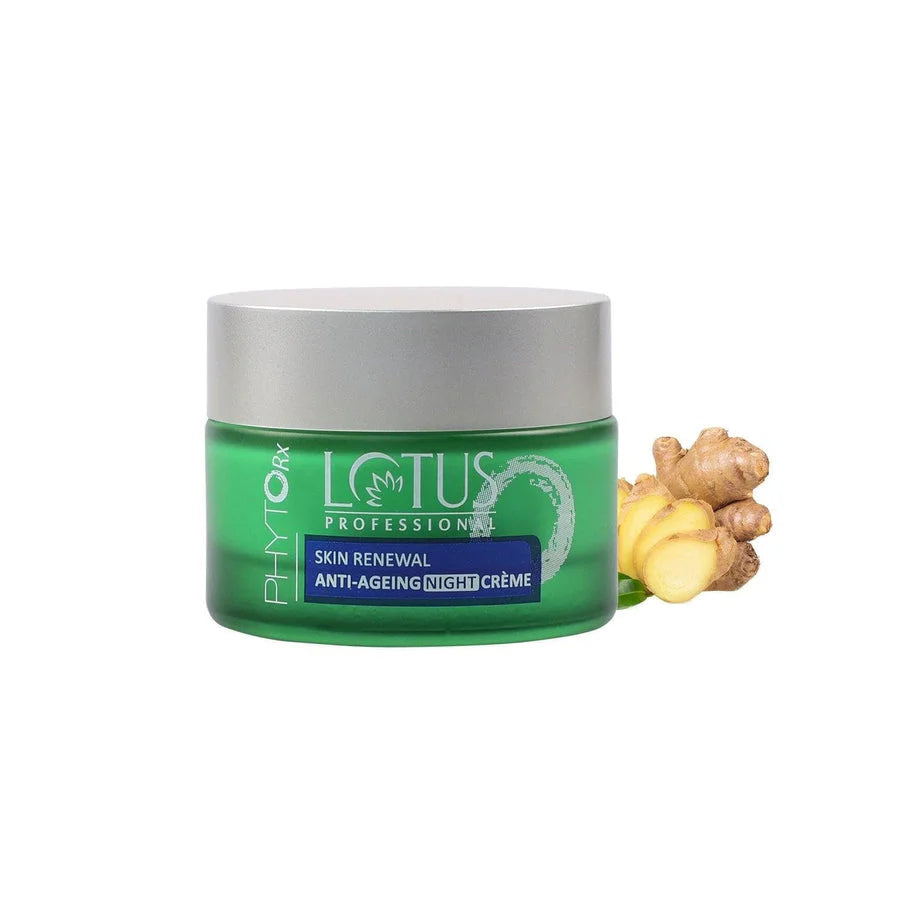 Lotus Professional Phyto Rx Skin Renewal Anti Ageing Night Cream, Natural, 50 g