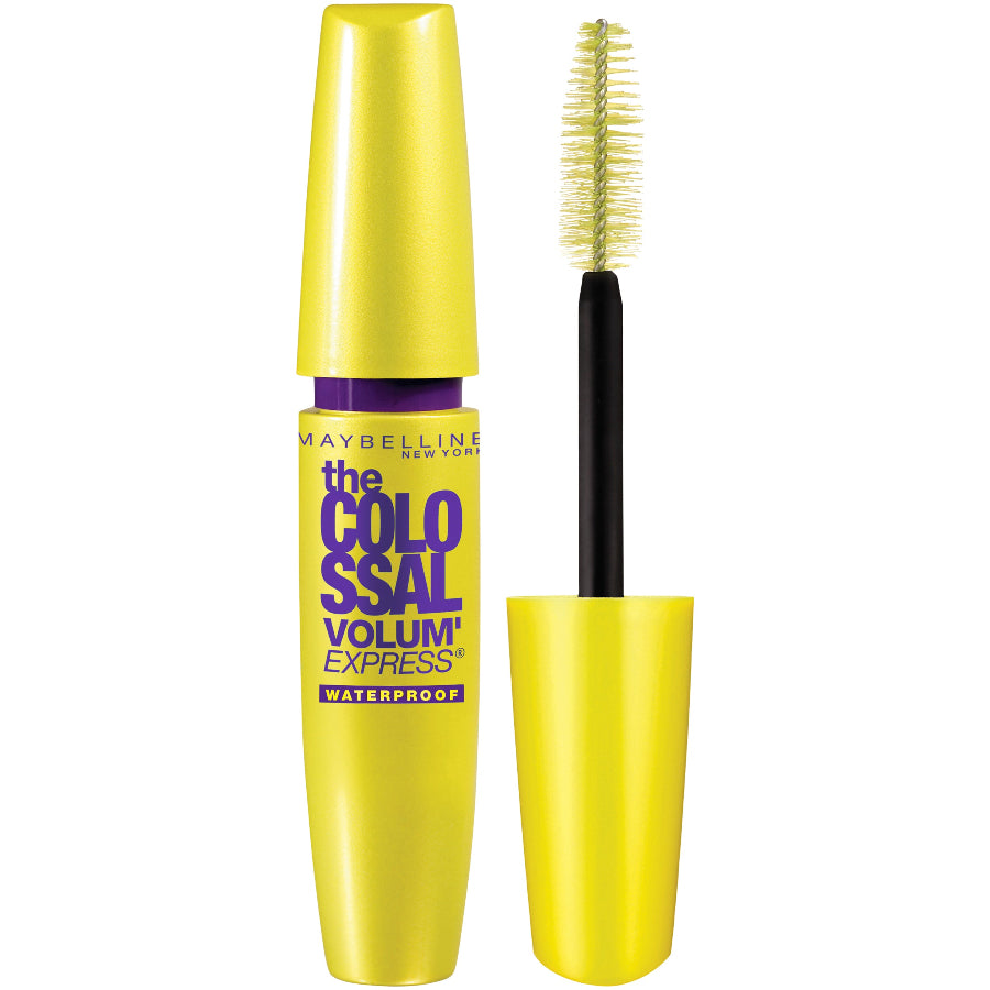 Maybelline New York The Colossal Volumizing Waterproof Mascara, Lasts Up To 12H - Black