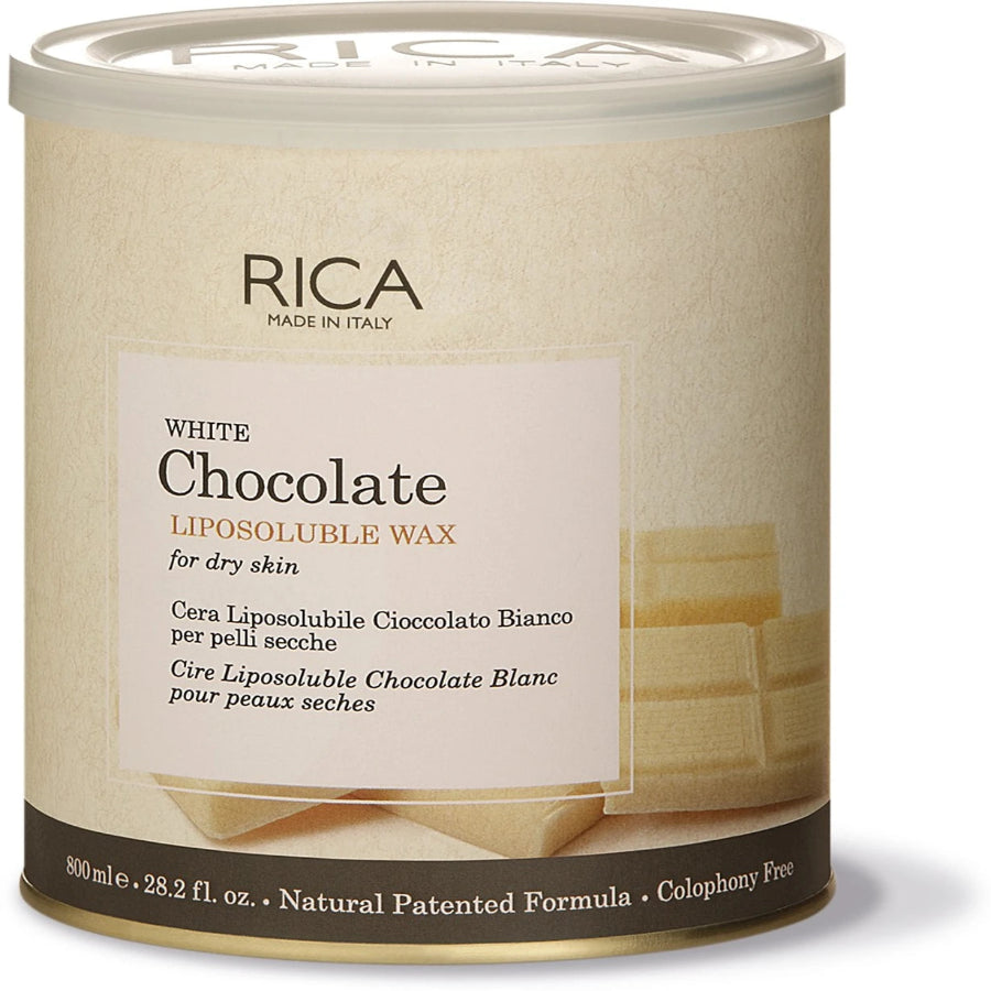 Rica Dark Chocolate Liposoluble Painless Hair Removal Wax For Men & Women| Quick & Easy Tan Removal Waxing for Dry Skin| 800 ml, Pack of 1
