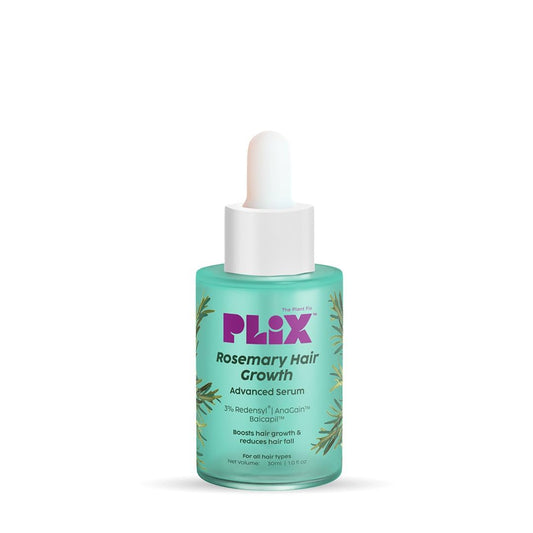 The Plant Fix Plix Rosemary Hair Growth Serum with 3% Redensyl, 4% AnaGain, 3% Baicapil, 30 ml | Stimulates Hair Growth, Increase Hair Density & Thickens Hair | For Men & Women