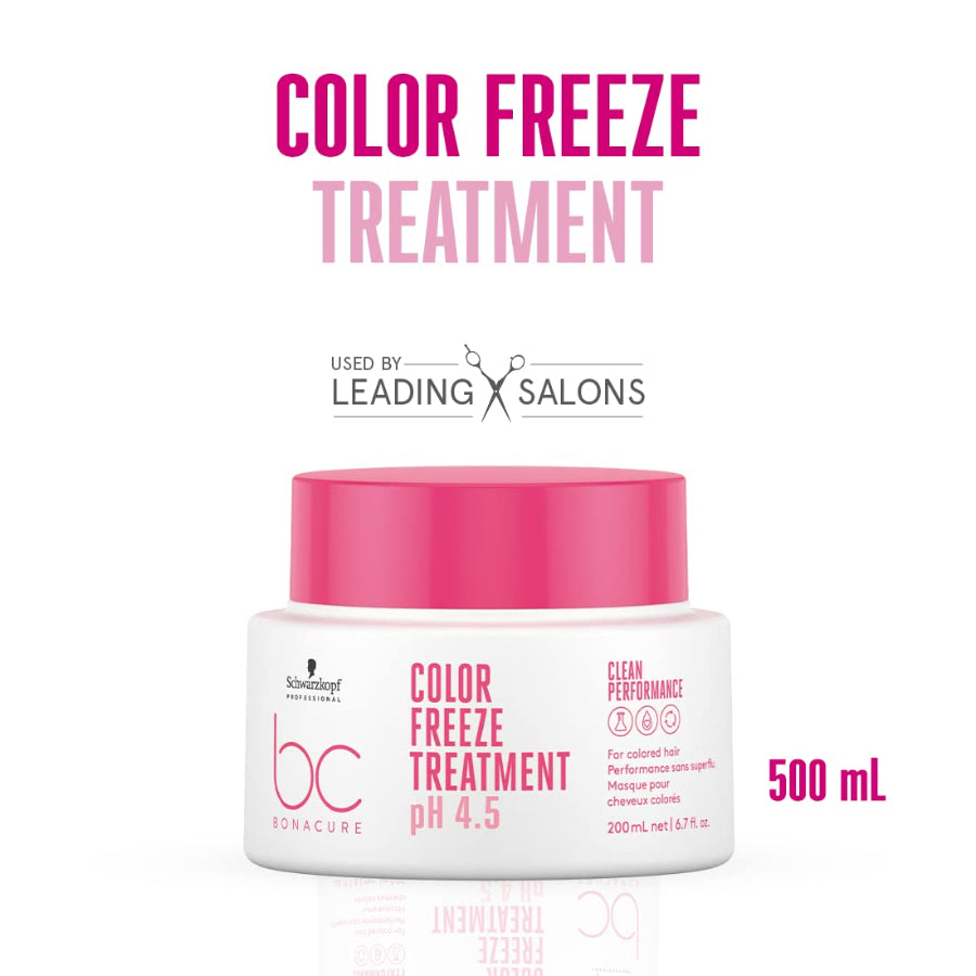 Schwarzkopf Professional Bonacure Color Freeze Fresh Treatment Ph 4.5 For Color Treated Hair; 200 Ml,1 Count