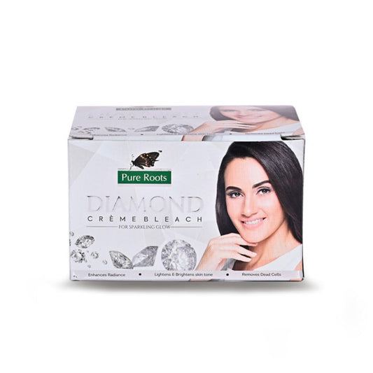 Pure Root Diamond Cream Bleach, Dry Skin, Packaging Size: 200 gm