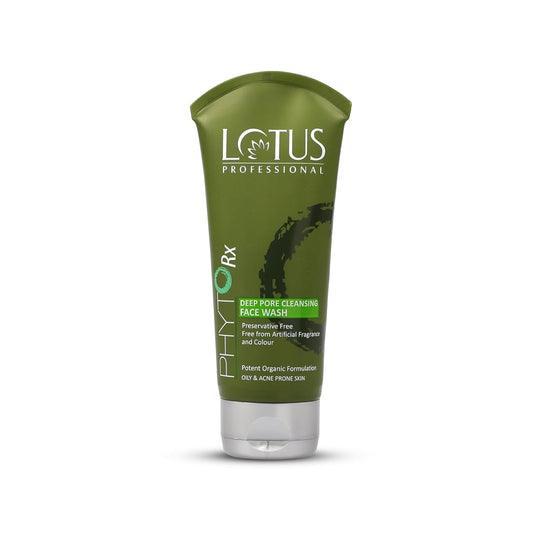 Lotus Professional Phyto Rx Deep Pore Cleansing Face Wash, 80g, Transparent