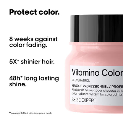 L'Oreal Professionnel Vitamino Color  Hair Mask 250gm, Serie Expert