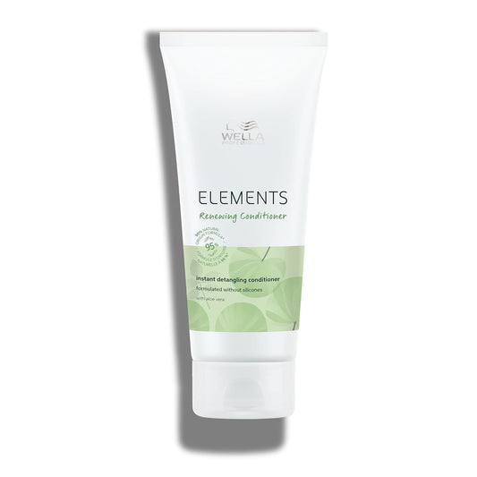 Wella Professionals Elements Gentle Renewing Conditioner| Gentle, Silicone-Free | Instant Detangling Conditioner| For All Hair Types